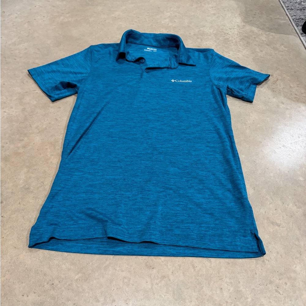 Columbia Teal Performance Polo